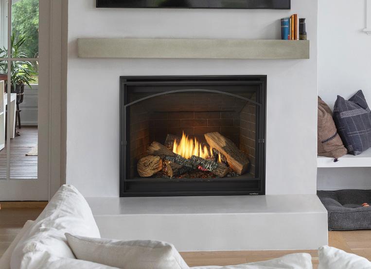 6K/8K Series Modern Gas Fireplace