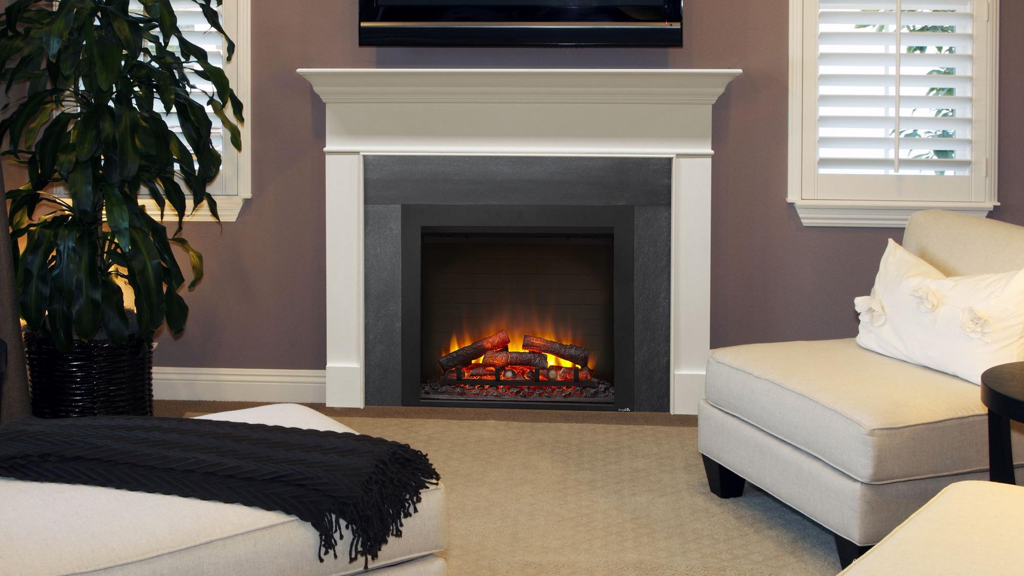 Built-In Electric Fireplace
