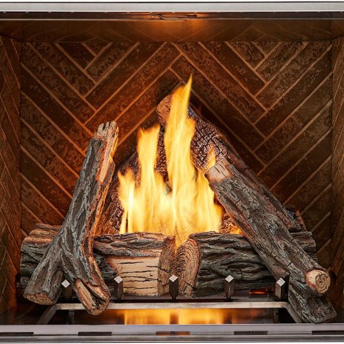 Courtyard Outdoor Gas Fireplace