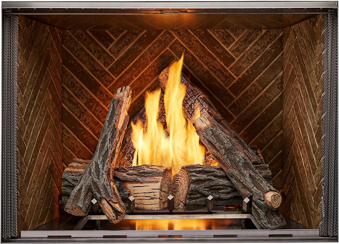 Courtyard Outdoor Gas Fireplace