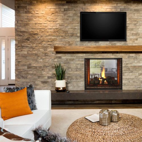 Escape See-Through Gas Fireplace