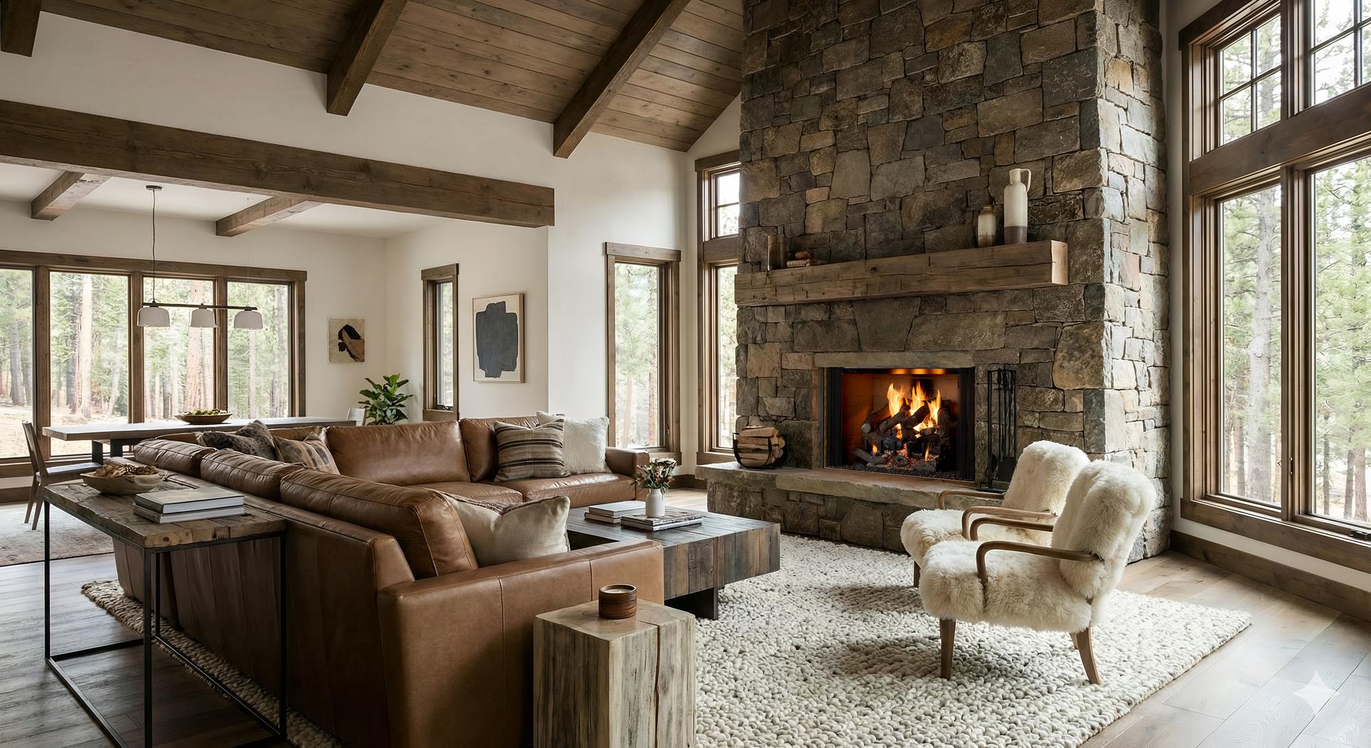 Exclaim Open Fireplace