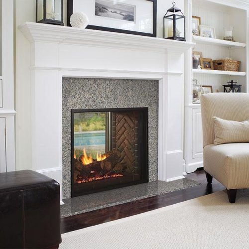 Fortress See-Through Gas Fireplace