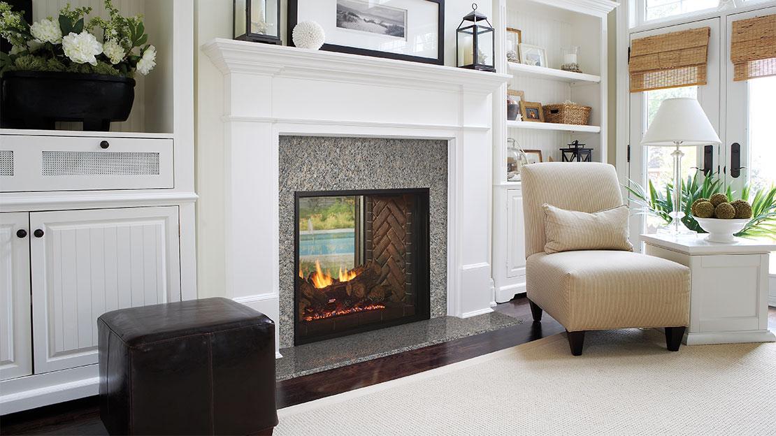 Fortress See-Through Gas Fireplace