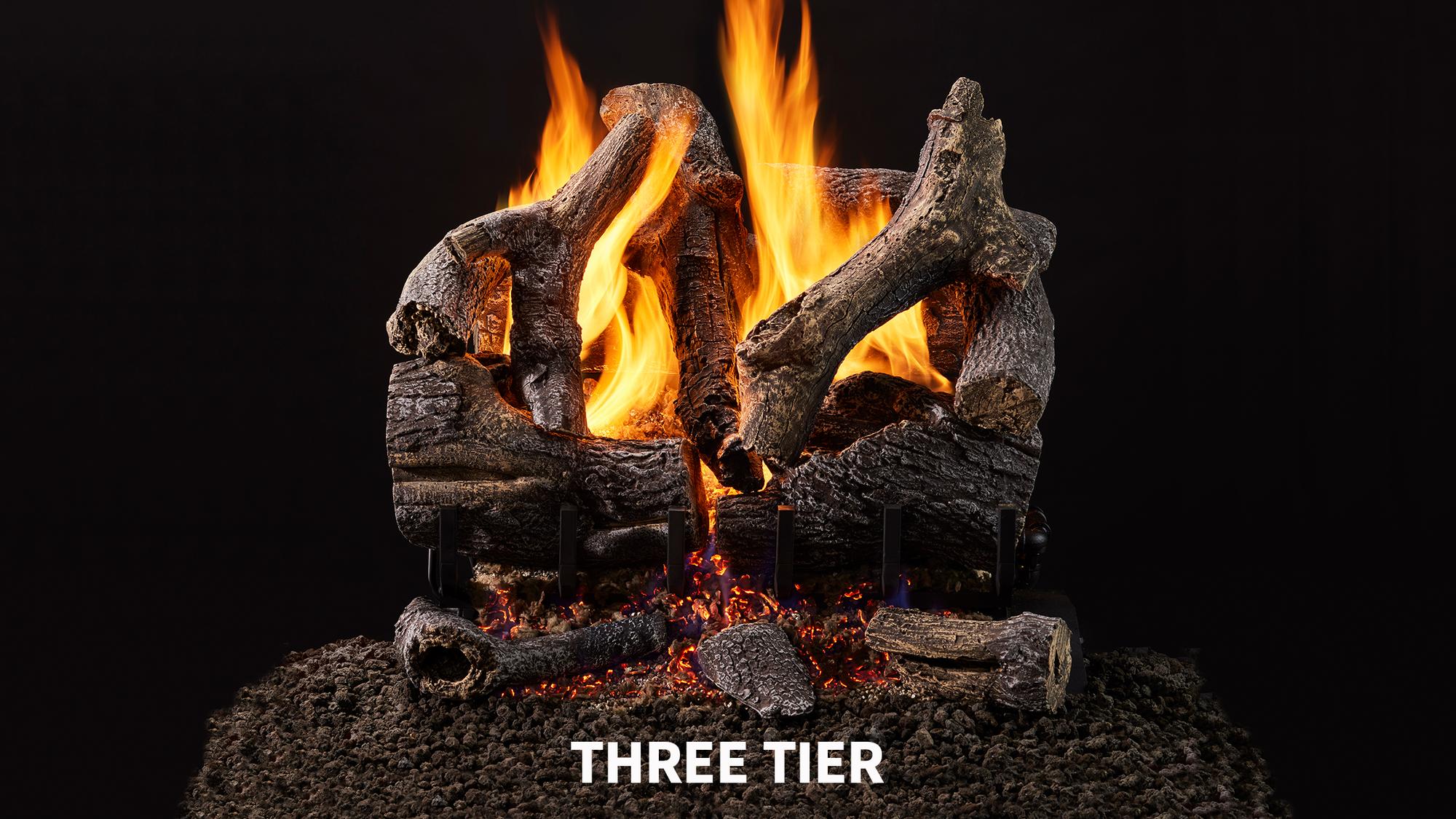 Grand Oak Gas Logs Set