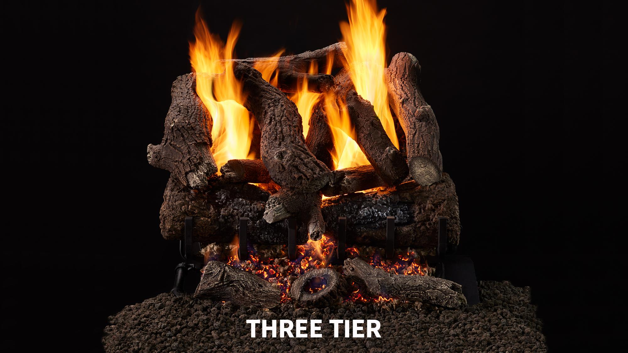 Heritage Oak Gas Log Set