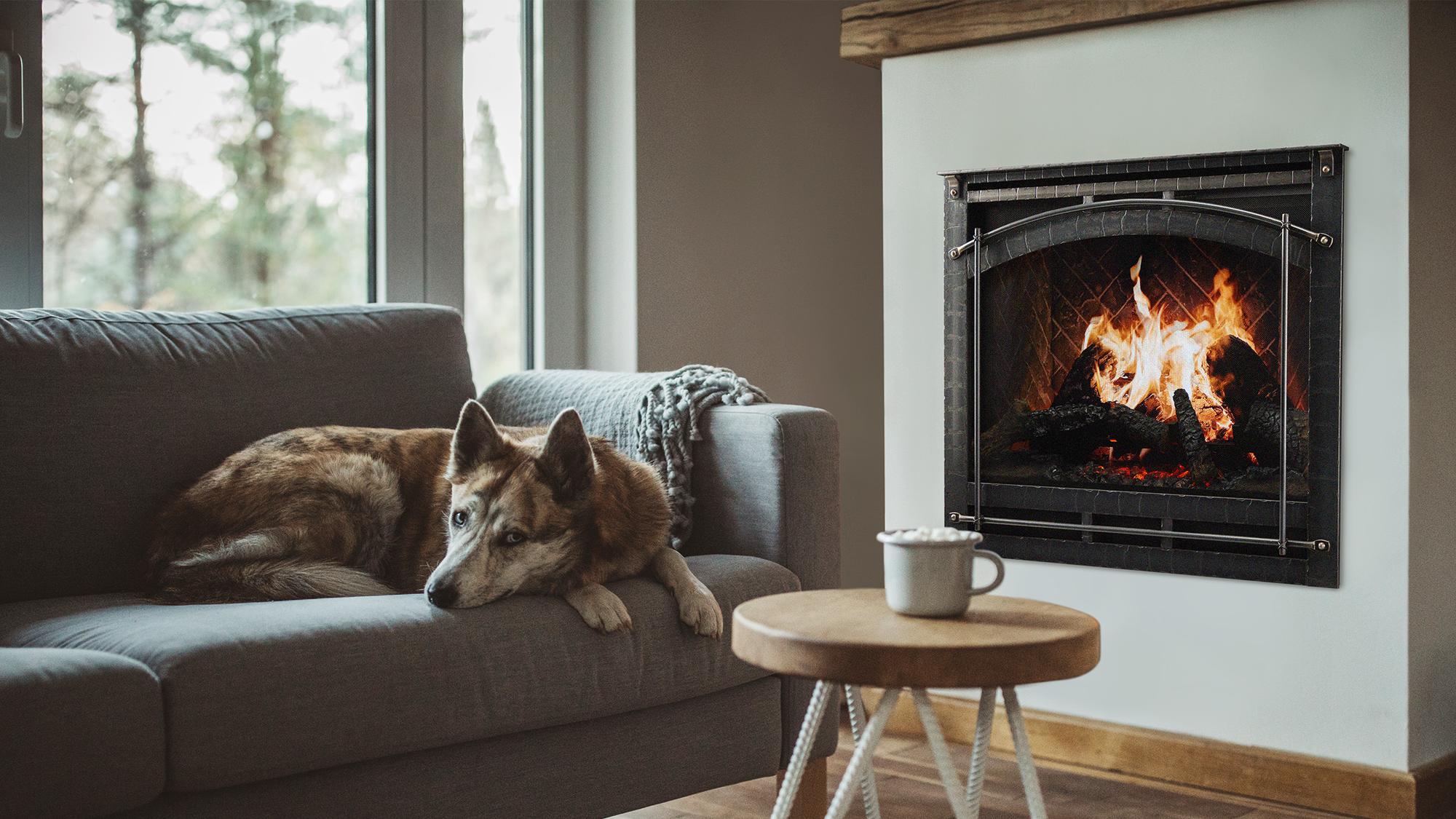 Inception Traditional Electric Fireplace