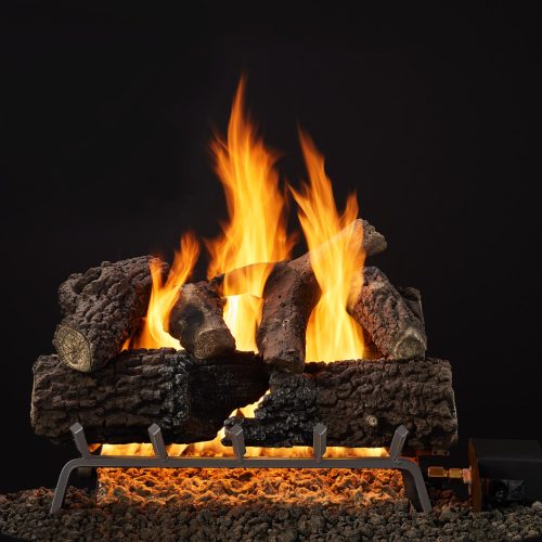 Outdoor Smoldering Timberland Oak Gas Log Set