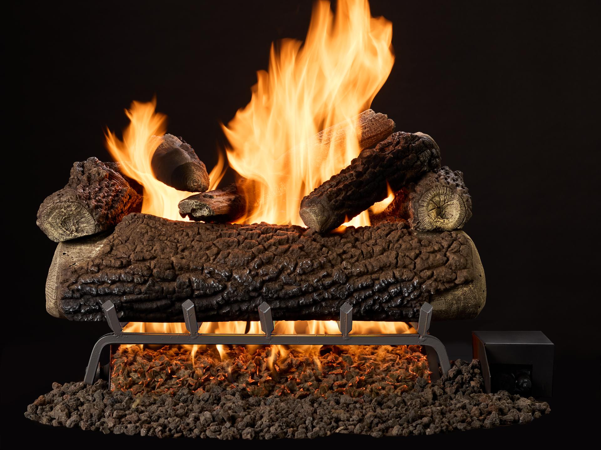 Outdoor Timberland Oak Vented Log Set