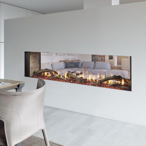 Primo II Double-Sided Gas Fireplace