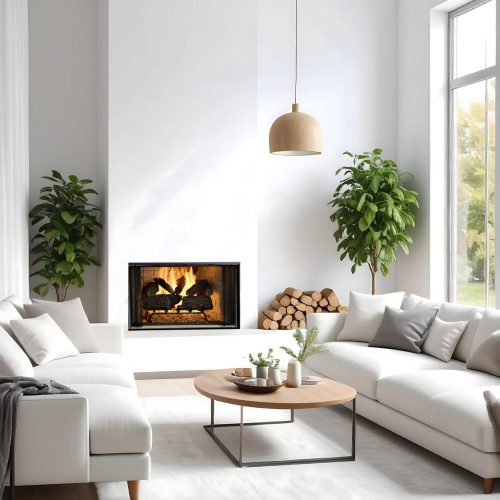 Royal Hearth Indoor Wood Fireplace
