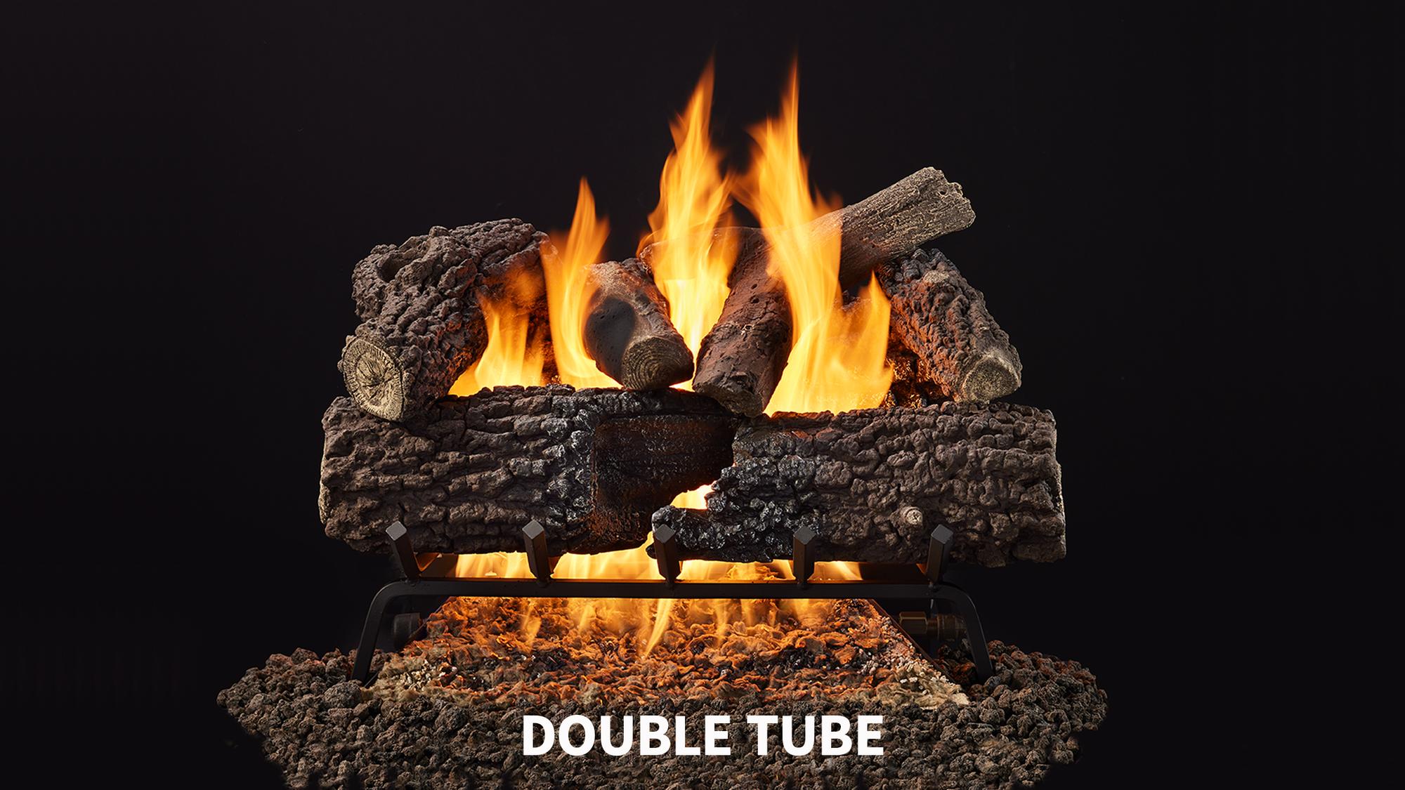 Smoldering Timberland Oak Gas Log Set