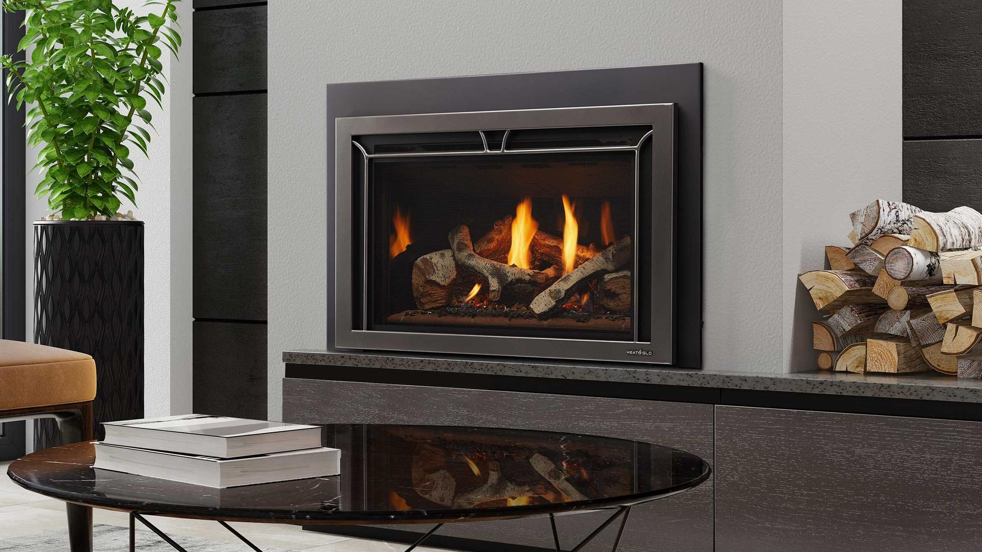 Supreme Indoor Gas Fireplace Insert