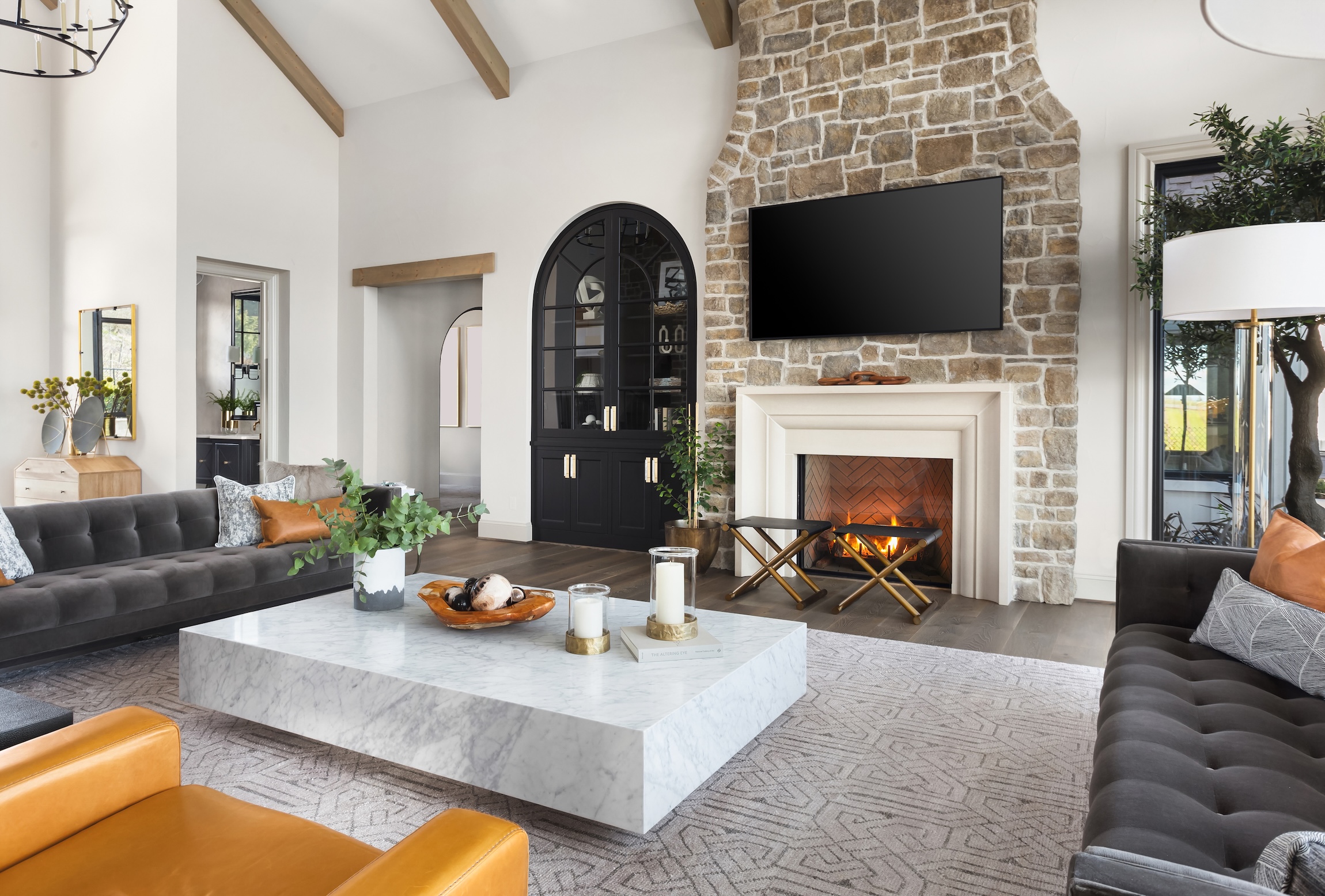 fireplace